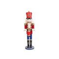 Jeco Jeco SN1802 18 in. Nutcracker Drummer Soldier; Red SN1802